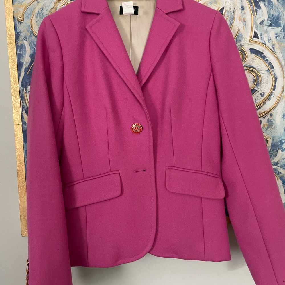 100% wool J Crew blazer. Like new
